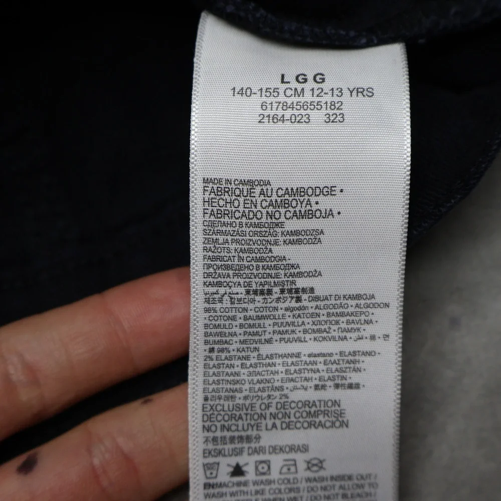 Levi's Jacket Kids Large 12/13 Dark Wash Denim Stretch Trucker Outerwear Classic